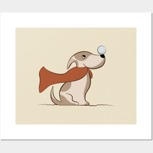 Superhero Dog Posters and Art